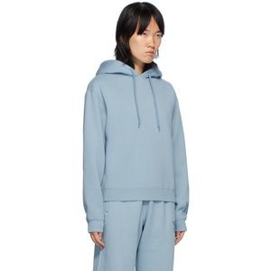 ALEXANDER WANG SSENSE BLUE FOUNDATION TERRY HOODIE